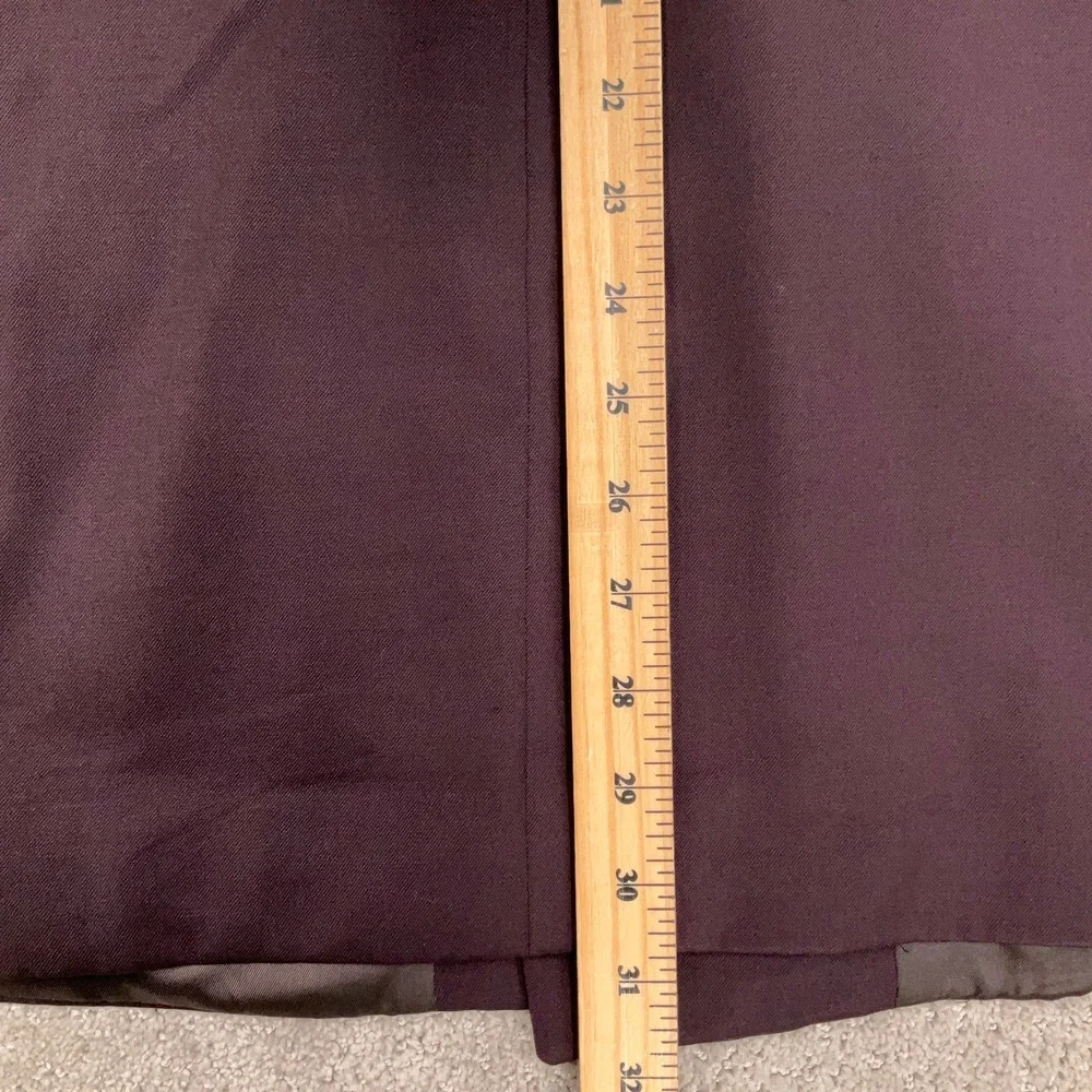 Diamond Company Blazer Mens 42R Eggplant Double Breasted Corporate Executive VTG